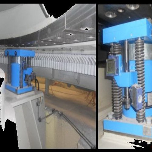 Bộ phanh và kích nâng tổ máy